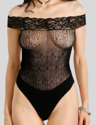Body Vicky Form Escote Bardot por $160 en Suburbia
