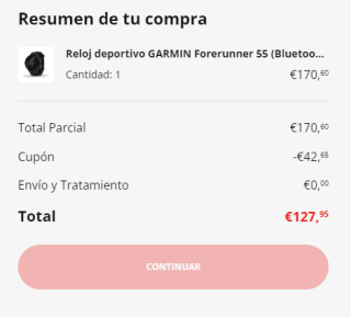 Garmin Forerunner 55 por 127,95€