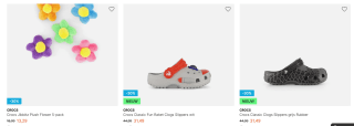 Alle Crocs 30% korting bij Ziengs