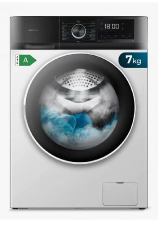 Bolero Dresscode 7500 Inverter A Lavadora de 7 kg blanca, 1400 rpm, motor inverter plus, vapor, 16 programas, clase A y SteamMax. por 242.39€