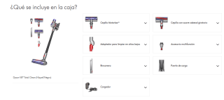 Aspiradora Dyson V8 Total Clean por 277€