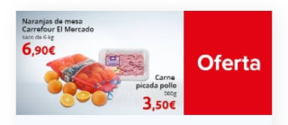 Oferta en Productos Frescos en Carrefour.