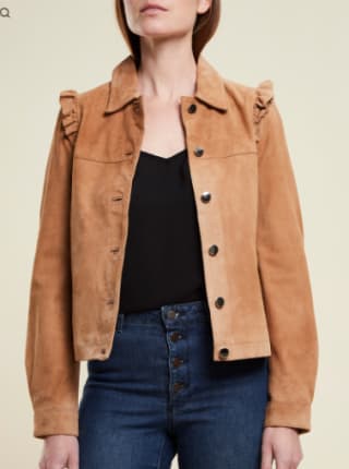 Chaqueta de piel NAF NAF para mujer por 73.90€