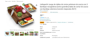Juego de tablas de cortar premium por 19,99€