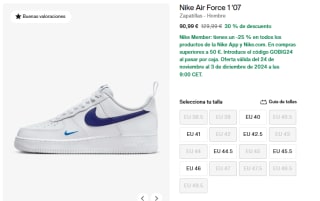 Black Friday Código 25% Descuento pedido mínimo 50€