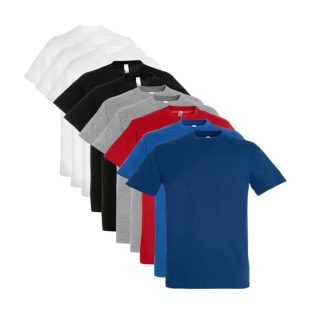 10 Camisetas básicas Marnaula Unisex por solo 11,22€