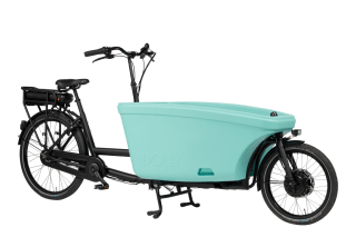 Gratis regentent en AXA-slot bij een Dolly Bakfiets