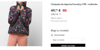 Chaqueta de Mujer Vans Foundry V PR por 49.99€