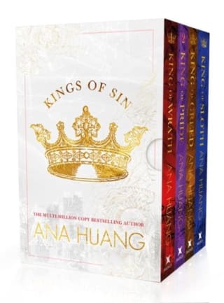 Ana huang's king of series: 4-book boxset voor €34,99 bij Bol