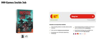 999 Games - Inside Job - Kaartspel voor €9,99 bij Kruidvat