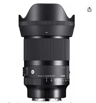 Lente SIGMA 35 mm F1.4 DG DN para Sony E por $16512