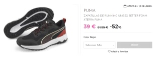 Zapatillas Puma Better Foam Xterra por 39€