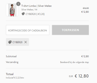 20% extra korting op sale-artikelen bij O'Neill