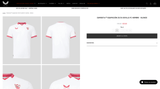 Camiseta 1ª equipación 23/24 Sevilla FC Hombre por 22,50€