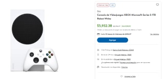Xbox Series S 1TB con descuento en Sam's Club