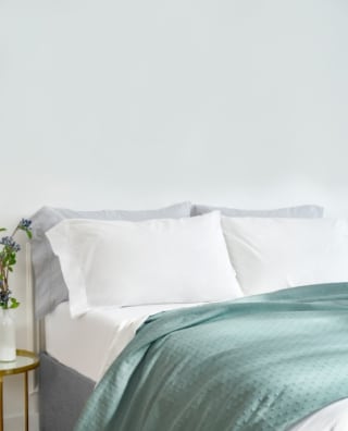 Juego de Sábanas Paris Blanco de 90cm por 40€