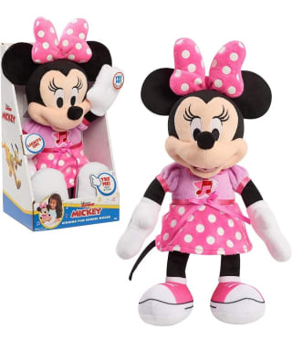 Peluche de Minnie Mouse musical por 15€.