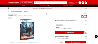 Juego Resident Evil 2 Remake PS5 por 24,79€