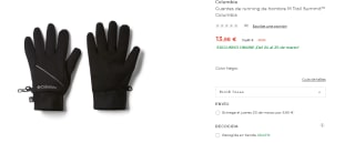 Guantes de running de hombre Columbia Trail Summit™ por 13.98€