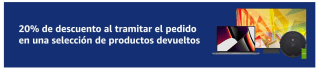 Descuento 20% EXTRA en reacondicionados Amazon