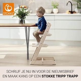 Stokke Tripp Trapp met newborn set voor €229 bij Van Asten Babysuperstore