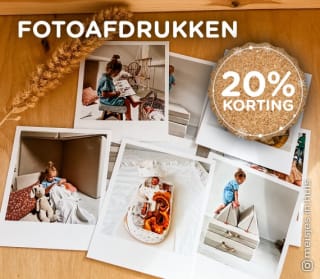 20% korting op fotoafdrukken bij Smartphoto