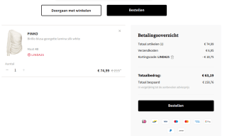 25% extra korting op je hele bestelling bij Otrium