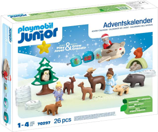 Playmobil Junior Adventskalender (70297) voor €19,90 bij Amazon