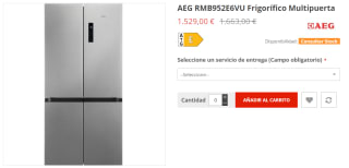 Frigorífico AEG RMB952E6VU por 1529€