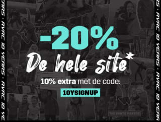 20% + 10% extra korting op bijna de hele site bij Revolutionrace