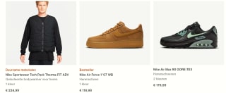 NIKE Black Friday kortingsode voor 25% korting op alles excl. de outlet