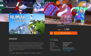Juego Human Fall Flat Steam por solo 1,39€ en