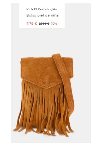 Bolso de piel de niña Kids por 7.79€