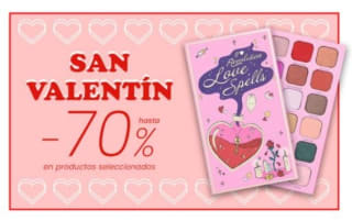 Hasta -70% de Descuento San Valentín.