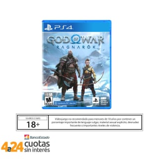 Juego God Of War Ragnarok para PS4 por $26.990