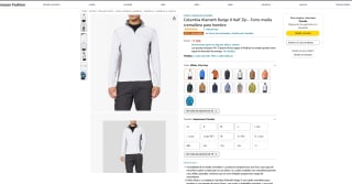 Columbia Klamath Range II Half Zip Hombre por 17,95€