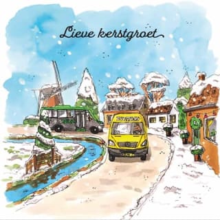 Gratis Kerstkaartje met Qbuzz versturen