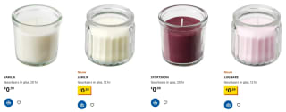 2+1 gratis op alle geurkaarsen met IKEA Family
