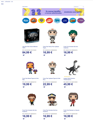 Promoción 3x2 en Lego Star Wars Friends Funko en Juguettos