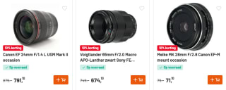 10% korting op alle tweedehands producten bij Kamera Express