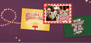Gratis McDonald's kerstkaart versturen