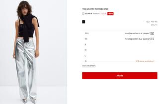 Top punto de lentejuelas para Mujer por 3.99€