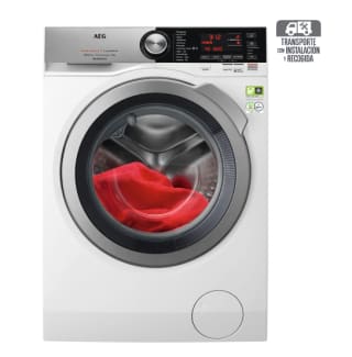 Lavadora Carga Frontal AEG de 9 Kg / 1400 rpm - AutoDose - Motor Inverter - Función Vapor - LCD - Clase A por 699.99€