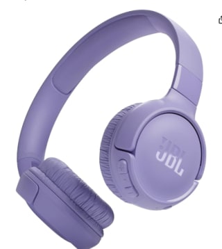JBL Auriculares Tune 520BT Blanco, azul o lila por 39,99€