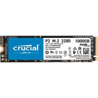 Disco duro interno Crucial P2 de 1TB por 78,01€