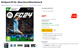 EA Sports FC 24 (Xbox One & Series S/X) voor €24,95 bij Bol