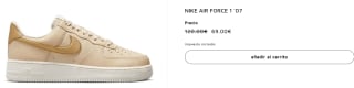 Zapatillas Nike Air Force 1 '07 para mujer por 69€