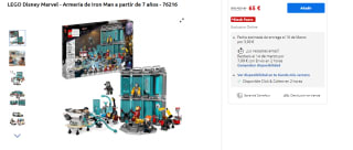 LEGO Marvel Avengers Movie 4 - Armería de Iron Man por 65€