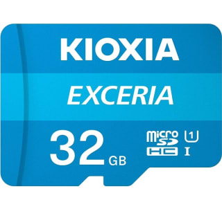 Kioxia 32Gb Exceria U1 Class 10 Microsd por 3,90€.