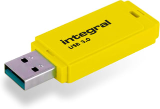 Integral 128GB Neon Amarillo USB 3.0 Flash Drive por 10,25€